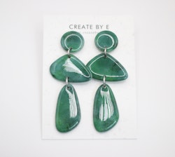Glossy dangle (grön)