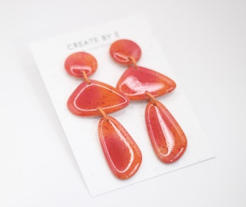 Glossy dangle (orange)