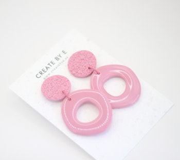 Uneven circle (rosa/gloss)