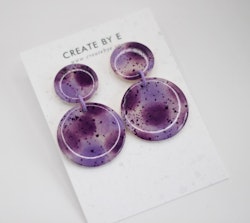 Glossy circle (lila)