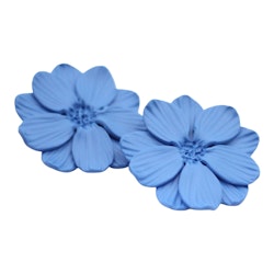 Större blommor studs (blå)