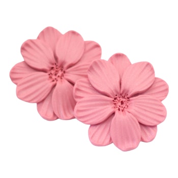 Större blommor studs( rosa) två storlekar