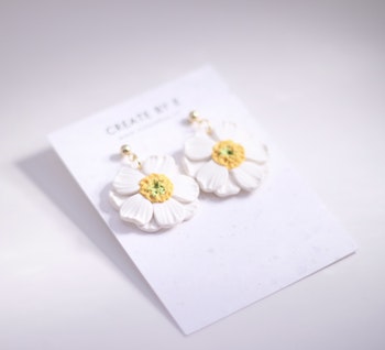 Vita blommor