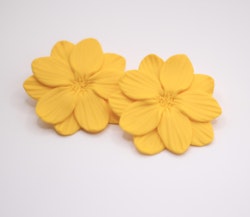 Blommor studs (gul)