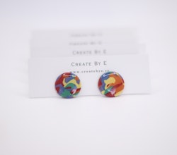 Glossy studs (regnbågsfärgad)