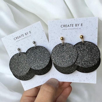 ByE (svart/glitter)