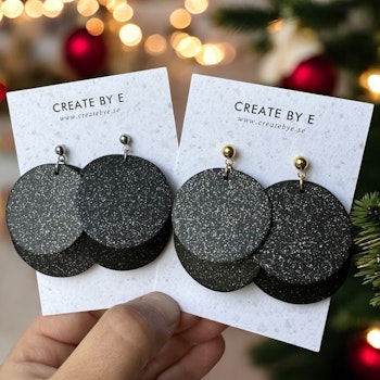 ByE (svart/glitter)
