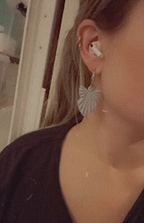 Änglar (silver/glitter) på krok