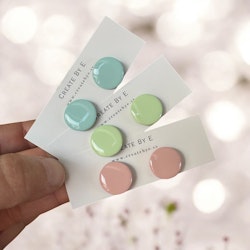 Glossy studs (pastell)