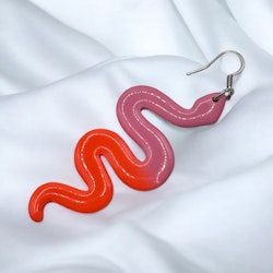 Orm singel (rosa/orange fade)