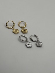 Hoops blommor (silver/guld)