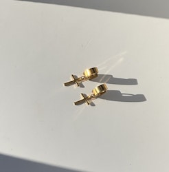 Hoops kors (guld)