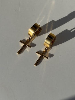 Hoops kors (guld)