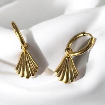 Hoops snäckor (silver/guld)