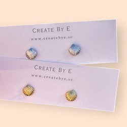 Studs snäckor (silver/guldj