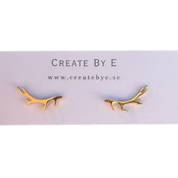 Studs horn (guld)