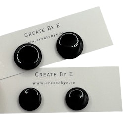 Glossy studs (svart)
