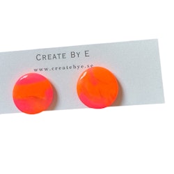 Studs (rosa/orange neon) gloss
