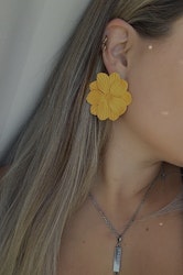 Större blommor studs (ljusgul)