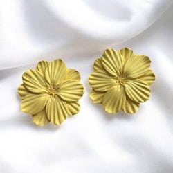Större blommor studs (ljusgul)