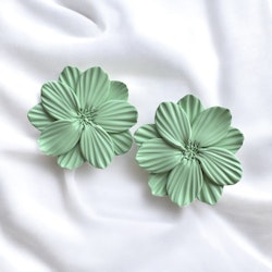 Större blommor studs (ljusgrön)