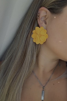 Större blommor studs (rosa)