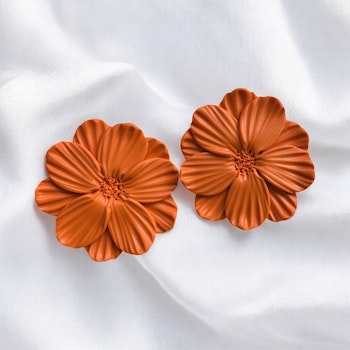 Större blommor studs (orange)