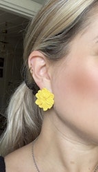 Blommor studs (orange) 3-4cm