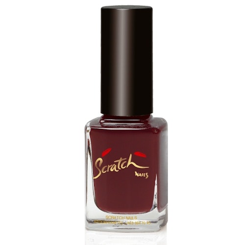Scratch Nails Blaqalicious Red