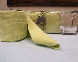 Fleecebandage, gröna 4-pack