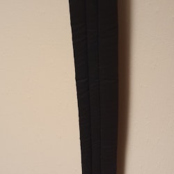 Svart sadelgjord, 110cm