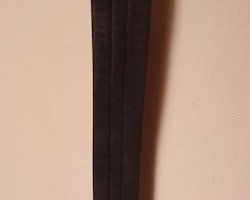 Svart sadelgjord 110cm