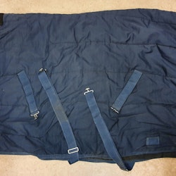Mörkblått täcke, 155cm