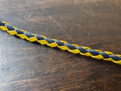 Rundflätat pannband, 39cm