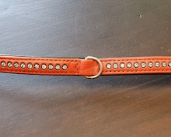 Halsband med strass, 25cm
