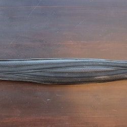 Svart sadelgjord, 150cm