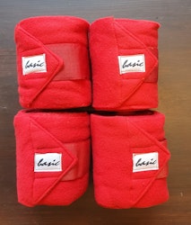 Hansbo Basic Fleecebandage 4m x 12cm 4-pack, röda