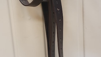 Claride House, mörkbrunt stigläder, 135cm