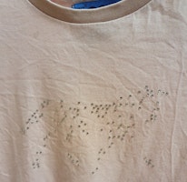 Rosa T-shirt Horze, stl 134/140