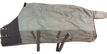 Brunt täcke, 145cm