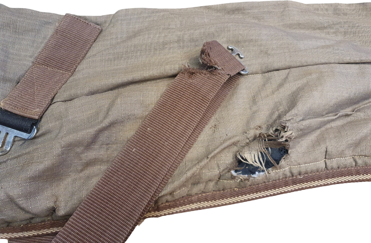 Brunt täcke, 145cm