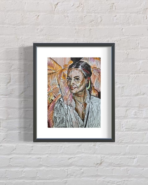 CONNIE 40x50cm ink