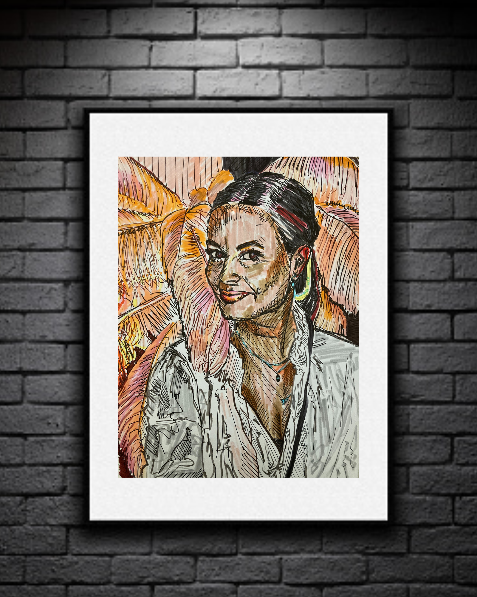 CONNIE 40x50cm ink