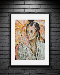 CONNIE 40x50cm ink