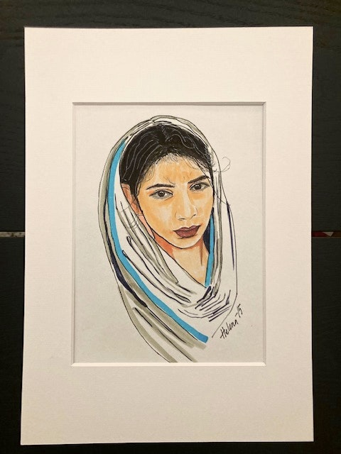 IRIS 21x30cm ink
