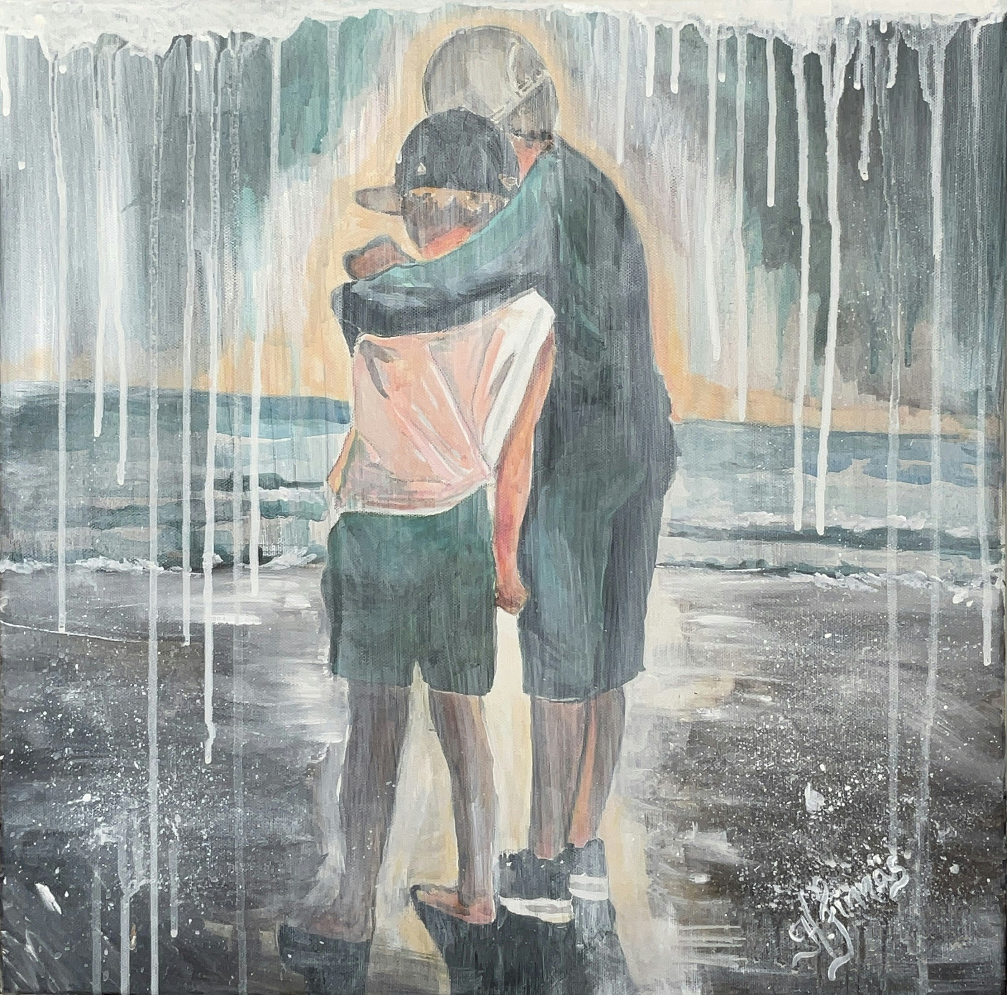 I`LL TAKE CARE OF YOU 50x50cm acrylic canvas