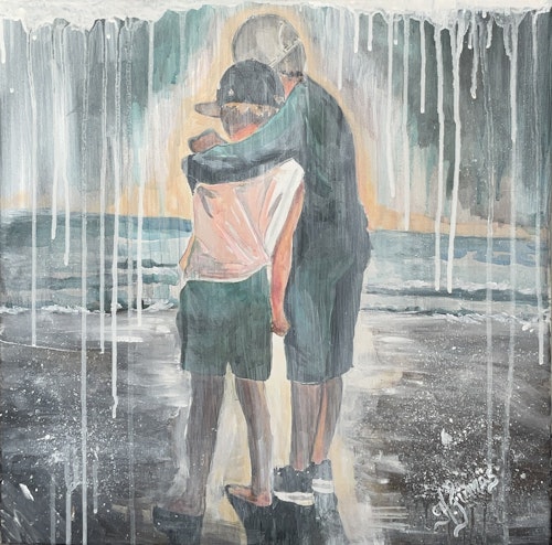 I`LL TAKE CARE OF YOU 50x50cm acrylic canvas