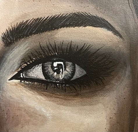 FAITH 40x50cm acrylic canvas