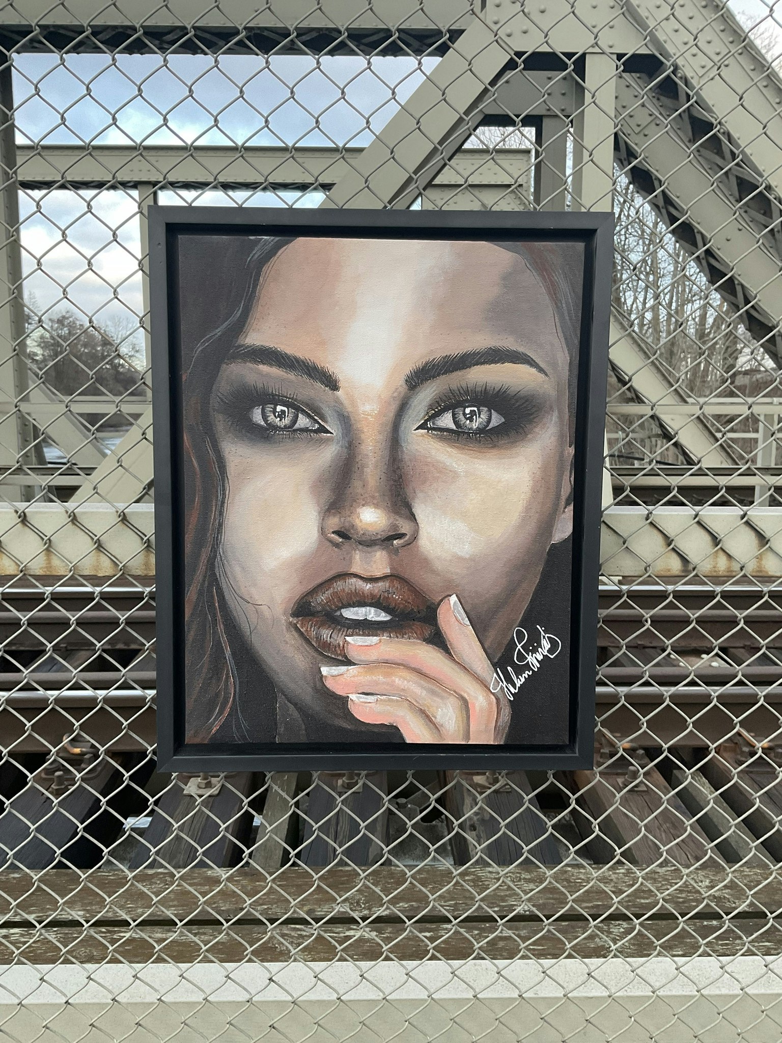 FAITH 40x50cm acrylic canvas