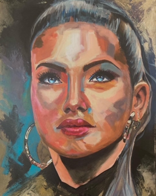 DREAMING 50x70cm acrylic canvas